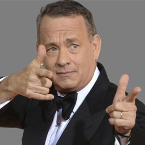 Tom Hanks - PNG 24 without Transparency